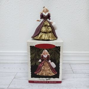 Holiday Barbie Hallmark Keepsake 1996 Ornament VTG